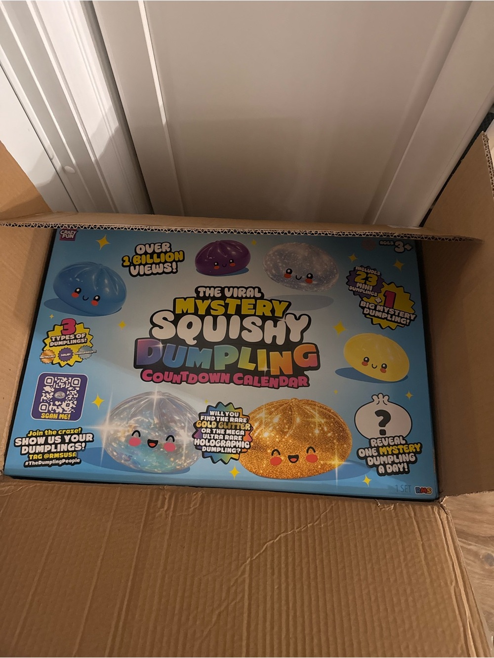 The Viral Mystery Squishy Dumpling Countdown Calendar